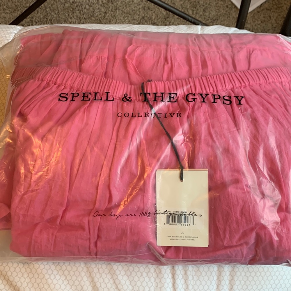 BNWT Spell Azalea Maxi skirt XXL in Candy